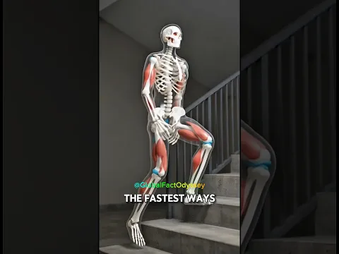 What Happens Inside Your Body When You Climb Stairs #ClimbingStairs #HealthShorts#ScienceShorts