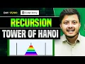 Lecture 66 Tower of Hanoi Code and Dry Run