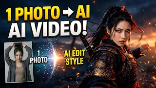 J’ai fourni une seule photo à une IA  Elle a généré un montage de 20 secondes dans le style « AURA »