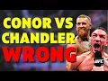 Why Conor McGregor vs Michael Chandler TUF 31 Was the Wrong Choice