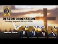 RDTW Deacon Ordination Service