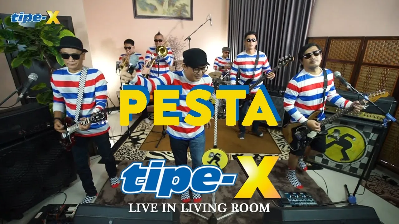 PESTA - TIPE-X LIVE IN LIVING ROOM PESTA - TIPE-X LIVE IN LIVING ROOM