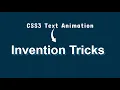CSS3 Text Shadow Animation Effect CSS Text Animation Effects