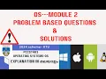 Module 2-Problem based Solutions - KTU 2024 scheme PCCST403 OPERATING SYSTEMS