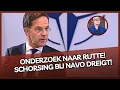 Lagu Rutte heeft een onderzoek aan zijn broek! Schorsing bij NAVO reëel! 