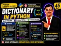 Python 45 Dictionaries in Python Explained Key-Value Pairs Hashing Keys Values