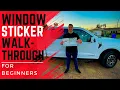 2022 Ford F-150 Powerboost window sticker walkthrough