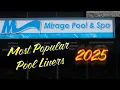 Most Popular Vinyl Pool Liner Patterns for 2025 Mirage Pools