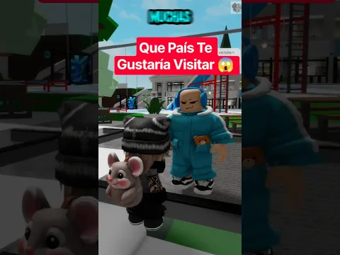 Que País Te Gustaría Visitar 😱 #roblox #brookhaven #robloxedit #robloxshorts #game #robloxgames