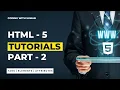 HTML 5 BASIC SYNTAX BENGALI TUTORIAL PART 2 WITH NOTES