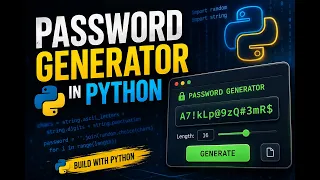 Building Password Generator in Python