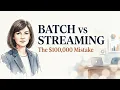 Batch vs Streaming When Does a Business Actually Need Data Now