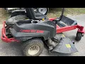 Troy-Bilt Mustang 50 zero turn diagnoses fixed Surging