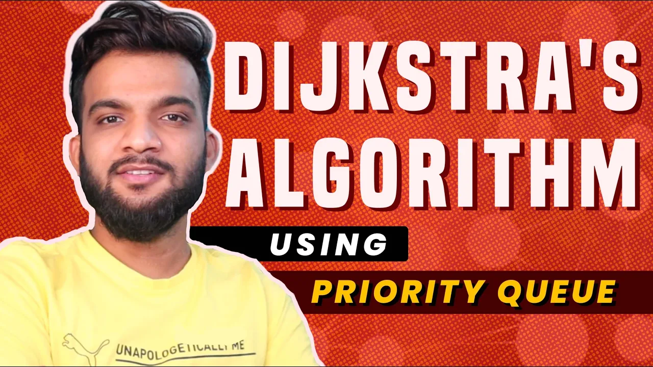 G-32. Dijkstra's Algorithm - Using Priority Queue - C++ and Java - Part 1 - YouTube thumbnail