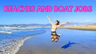 BEACH DAY AND BOAT JOBS IN MEXICO [Ep. 18]