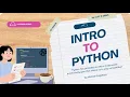 Introduction to Python Python Tutorial for Beginners