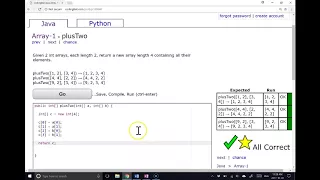 Coding Bat Solutions - Arrays 1
