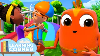 Why Do We Dance? 🪩  | 📖Blippi Wonders📖Moonbug Kids📖Learning Corner