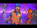 Download Lagu Halloween with Handyman Hal | Skeletons, Pumpkin Carving and Treat or Treating