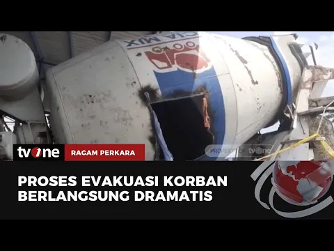 Bersihkan Mixer, Sopir Truk Tewas Jatuh ke Tangki Molen