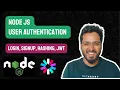 NodeJS User Authentication - Password Login Hashing Bcrypt