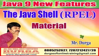 Download Java 9 New Features The Java Shell RPEL Material
