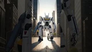 Mech Battle In The Streets 