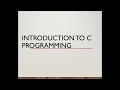 Learn C Programming in 10 Minutes Complete Beginner Guide with Examples PART-1