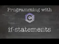 Basics of Programming 7 Conditional Statements