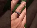 Zales 10K WG Past Present Future 1ct Three Stone Diamond Engagement Ring