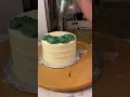 Simple Christmas cake decorating idea Great for beginners
