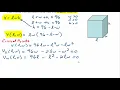 Maximize Volume of a Box - Multivariable Function
