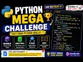 Python MEGA Challenge Variables Data Types If Else Lists Tamil