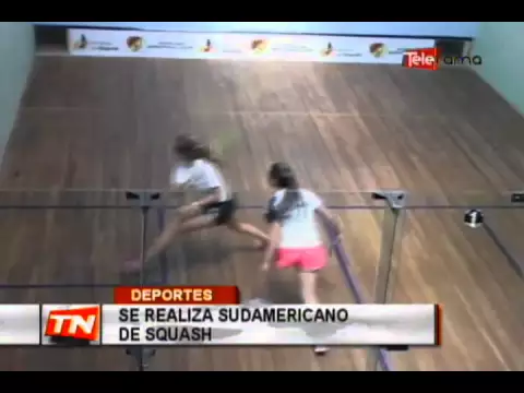 Se realiza sudamericano de Squash
