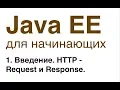 Java EE for Beginners Lesson 1 Introduction HTTP - Request and Response
