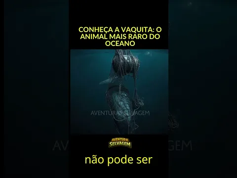 O golfinho mais raro do mundo está sumindo A VAQUITA MARINHA
