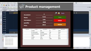 JTable product Java Swing part3