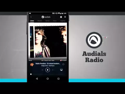 Download MP3 Audials Radio Player Android App Demo