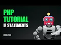 PHP Tutorial if Statements