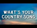 Download Lagu Thomas Rhett - What's Your Country Song (Lyrics)