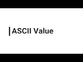 Java Program to Find ASCII Value of a character Java Practical Interview Question 04