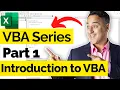 An Introduction to VBA for Excel
