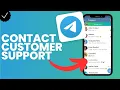 How to contact the customer support in Telegram