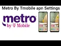best metropcs apn settings how to Add 4g LTE apn Settings metro by T-mobile