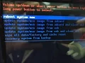 System update through pushing the reset button