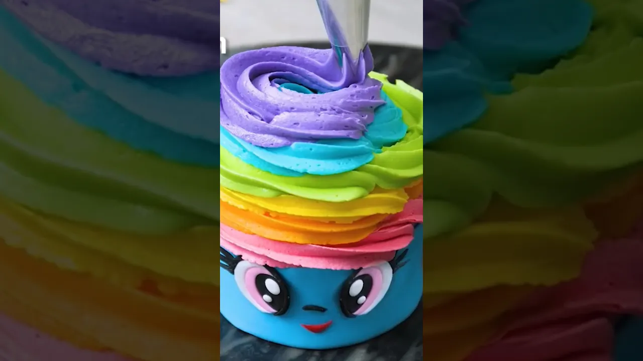 Unicorn Cupcake Recipes #Shorts