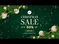 Free Christmas Celebration Holiday Sales Promo Template Customizable - FlexClip