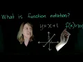 What is Function Notation Algebra Definition Tutorial