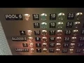 Schindler 500A elevator at Hyatt Regency hotel in Houston TX