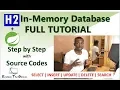 H2 In-Memory Database with Spring Complete Tutorial 2019